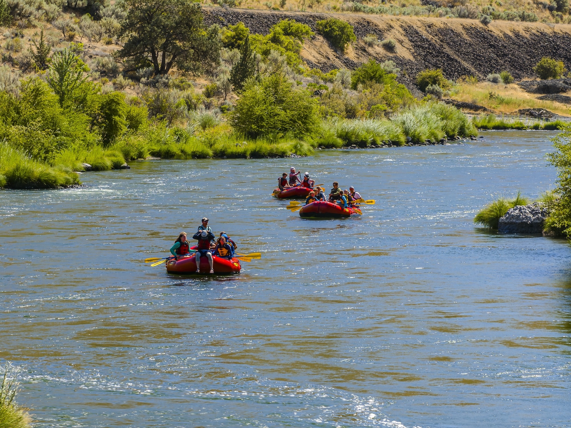 White-water-rafting-Oregon