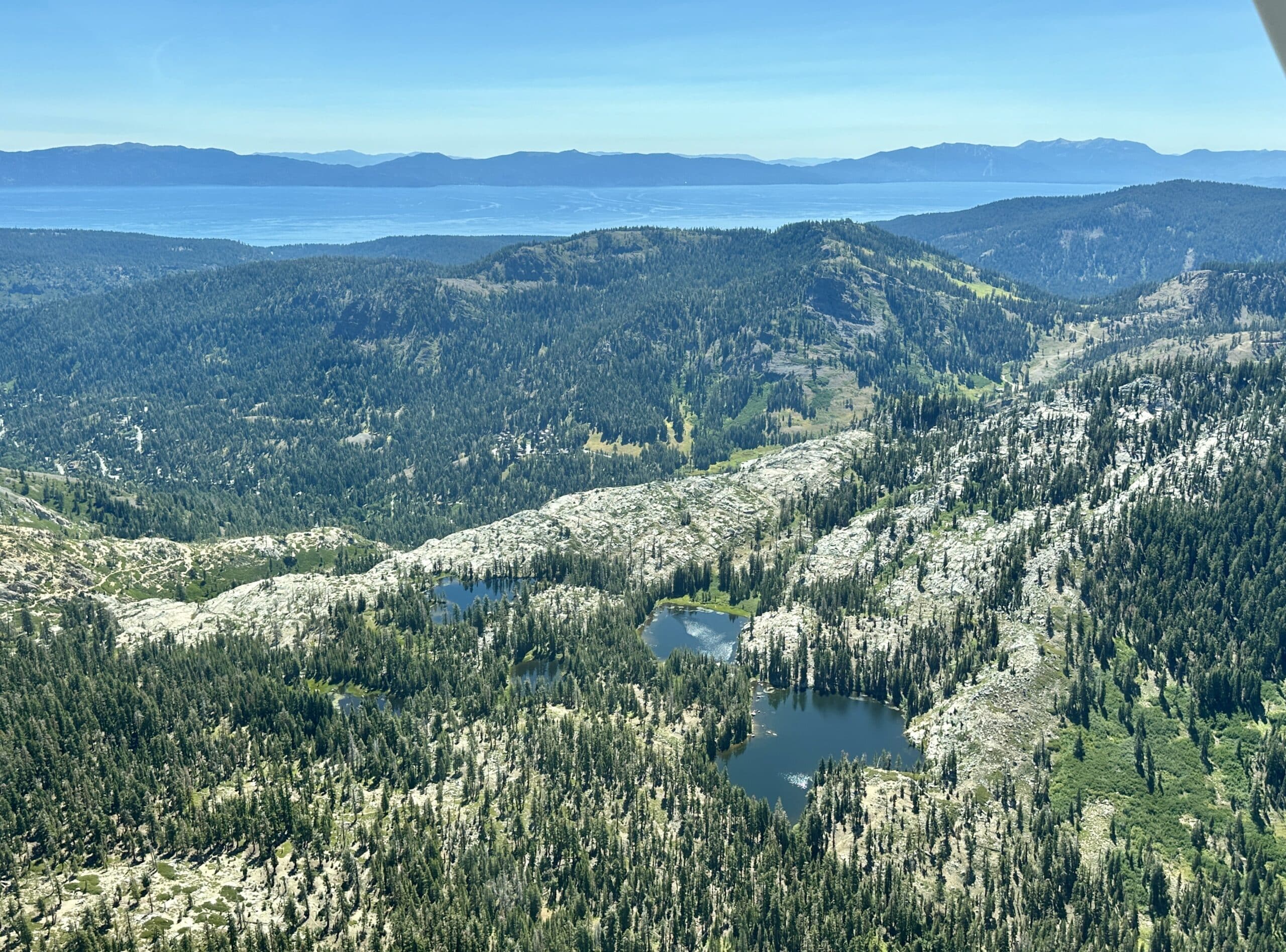 Lake Tahoe Emerald Bay scenic flight air tours