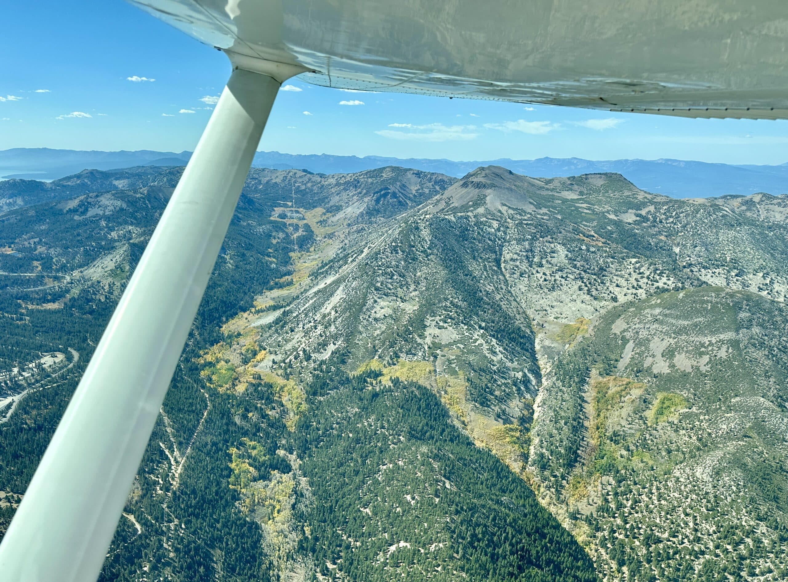 Lake Tahoe scenic flights air tours Envi Adventures California Emerald Bay