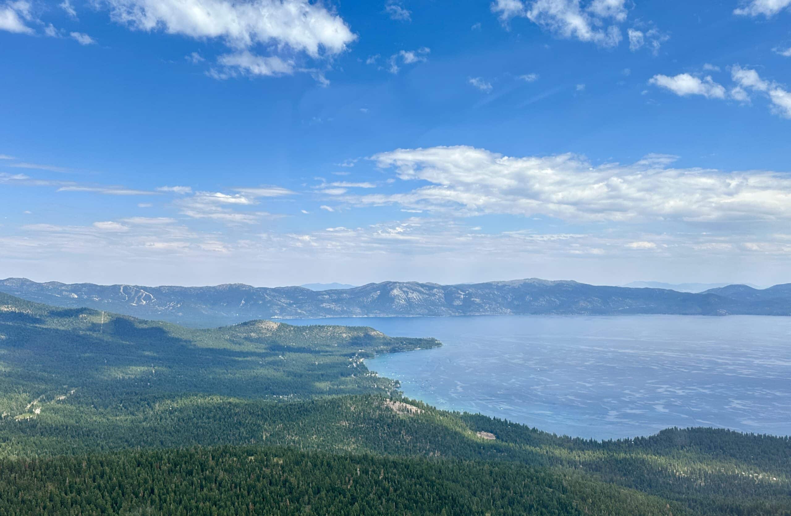 Lake Tahoe Truckee California scenic flights air tours Envi Adventures California Emerald Bay