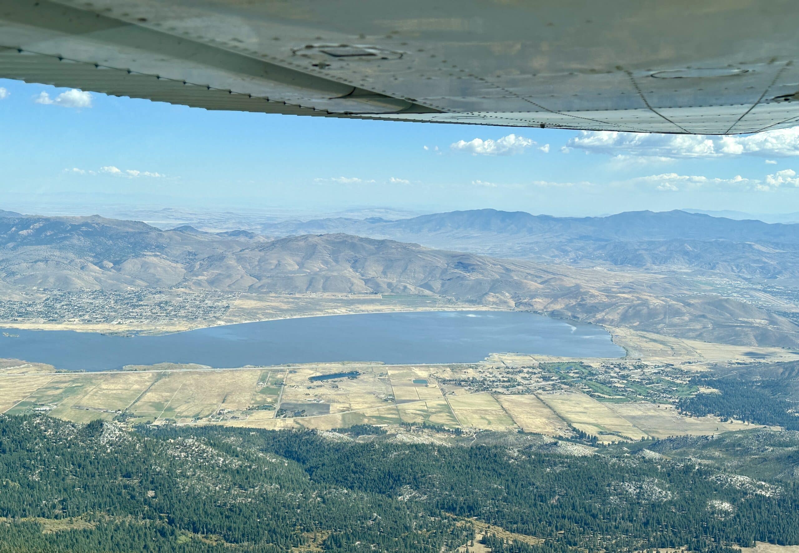 Lake Tahoe scenic flights air tours Envi Adventures California Emerald Bay