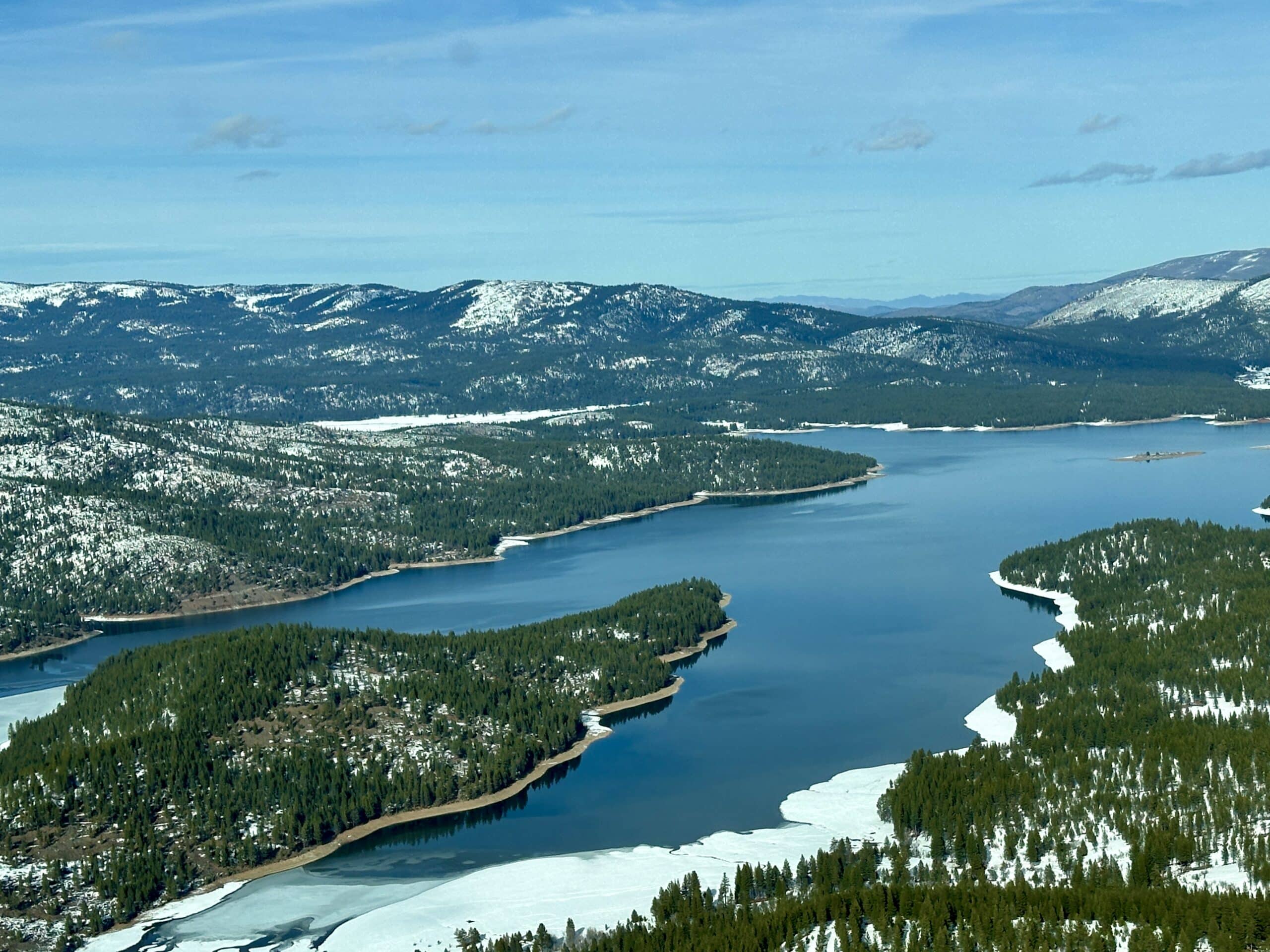 Lake Tahoe scenic flights air tours Envi Adventures California Emerald Bay